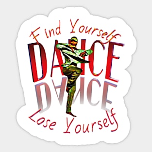 Find Yourself Dance - Turn Sticker